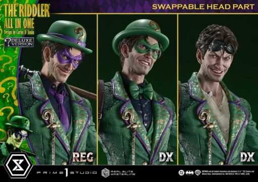 Real Elite Masterline Batman (Comics) The Riddle All In One (Design by Carlos D’Anda) Deluxe Version - Prime1Studio - Image 26