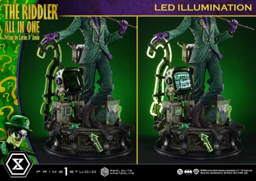 Real Elite Masterline Batman (Comics) The Riddle All In One (Design by Carlos D’Anda) Deluxe Version - Prime1Studio - Image 19