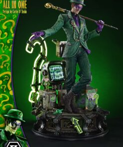 Real Elite Masterline Batman (Comics) The Riddle All In One (Design by Carlos D’Anda) Deluxe Version - Prime1Studio - Image 12
