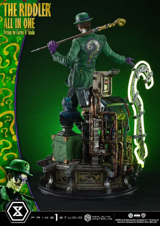 Real Elite Masterline Batman (Comics) The Riddle All In One (Design by Carlos D’Anda) Deluxe Version - Prime1Studio - Image 13