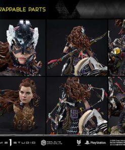 Real Elite Masterline Horizon Forbidden West Aloy Carja Shadow Outfit Deluxe Version - Prime1Studio - Image 23