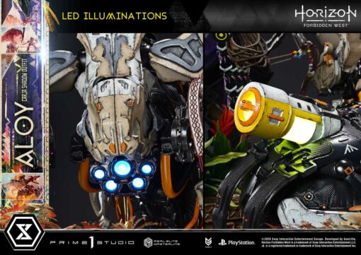 Real Elite Masterline Horizon Forbidden West Aloy Carja Shadow Outfit Deluxe Version - Prime1Studio - Image 22