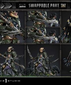 Ultimate Premium Masterline Aliens vs Predator (Comic) Machiko & Broken Tusk Predator Deluxe Version - Prime1Studio - Image 28