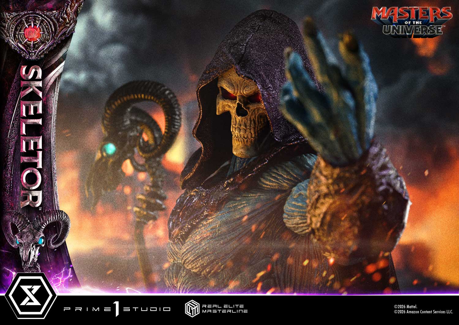 Real Elite Masterline Masters of the Universe (2026 Film) Skeletor Bonus Version - Prime1Studio - Image 15