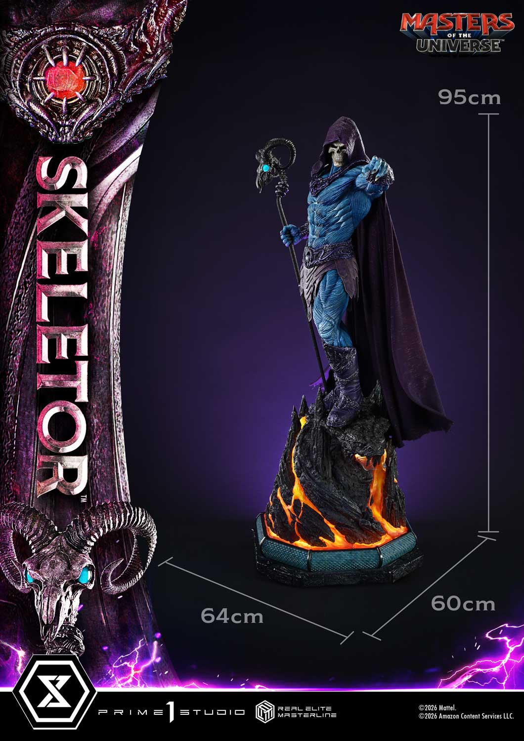 Real Elite Masterline Masters of the Universe (2026 Film) Skeletor Bonus Version - Prime1Studio - Image 12