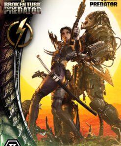 Ultimate Premium Masterline Aliens vs Predator (Comic) Machiko & Broken Tusk Predator Deluxe Version - Prime1Studio - Image 18