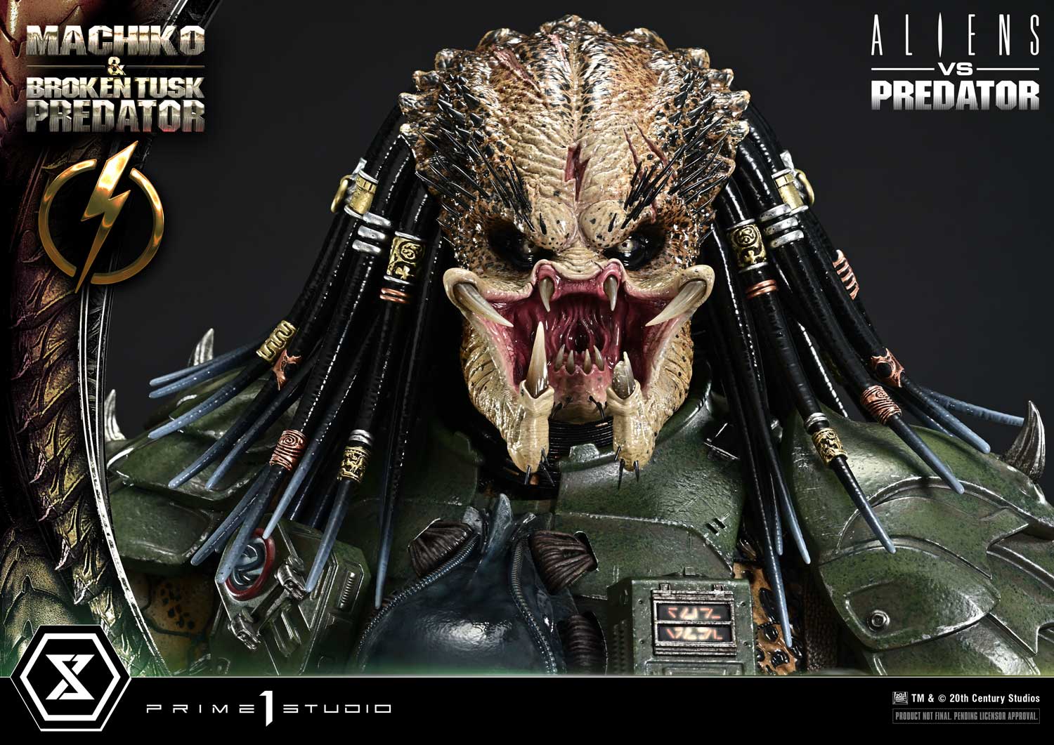 Ultimate Premium Masterline Aliens vs Predator (Comic) Machiko & Broken Tusk Predator Deluxe Version - Prime1Studio - Image 14