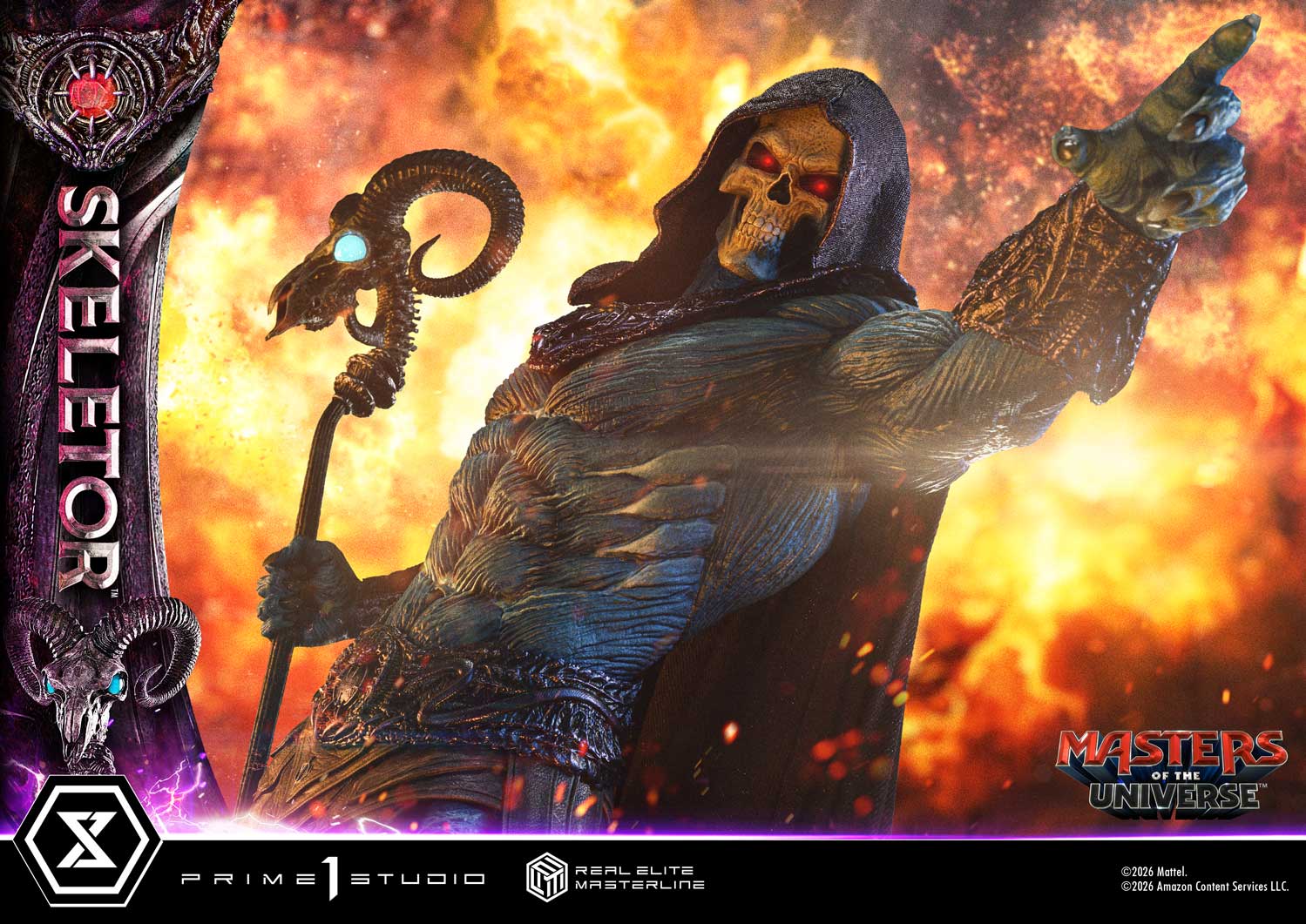 Real Elite Masterline Masters of the Universe (2026 Film) Skeletor Bonus Version - Prime1Studio - Image 10