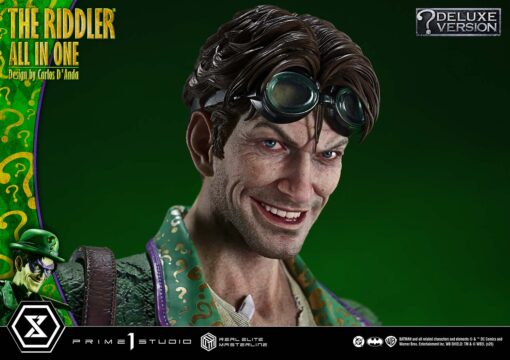 Real Elite Masterline Batman (Comics) The Riddle All In One (Design by Carlos D’Anda) Deluxe Version - Prime1Studio - Image 4