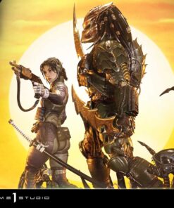 Ultimate Premium Masterline Aliens vs Predator (Comic) Machiko & Broken Tusk Predator Deluxe Version - Prime1Studio - Image 12