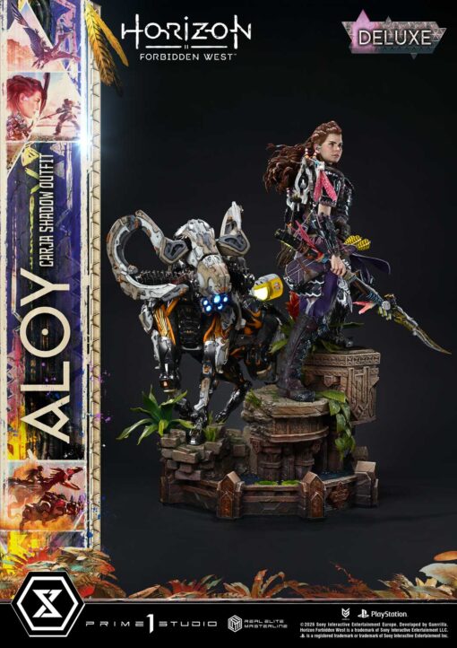 Real Elite Masterline Horizon Forbidden West Aloy Carja Shadow Outfit Deluxe Version - Prime1Studio - Image 7