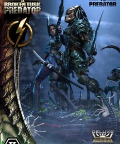 Ultimate Premium Masterline Aliens vs Predator (Comic) Machiko & Broken Tusk Predator Deluxe Version - Prime1Studio - Image 6