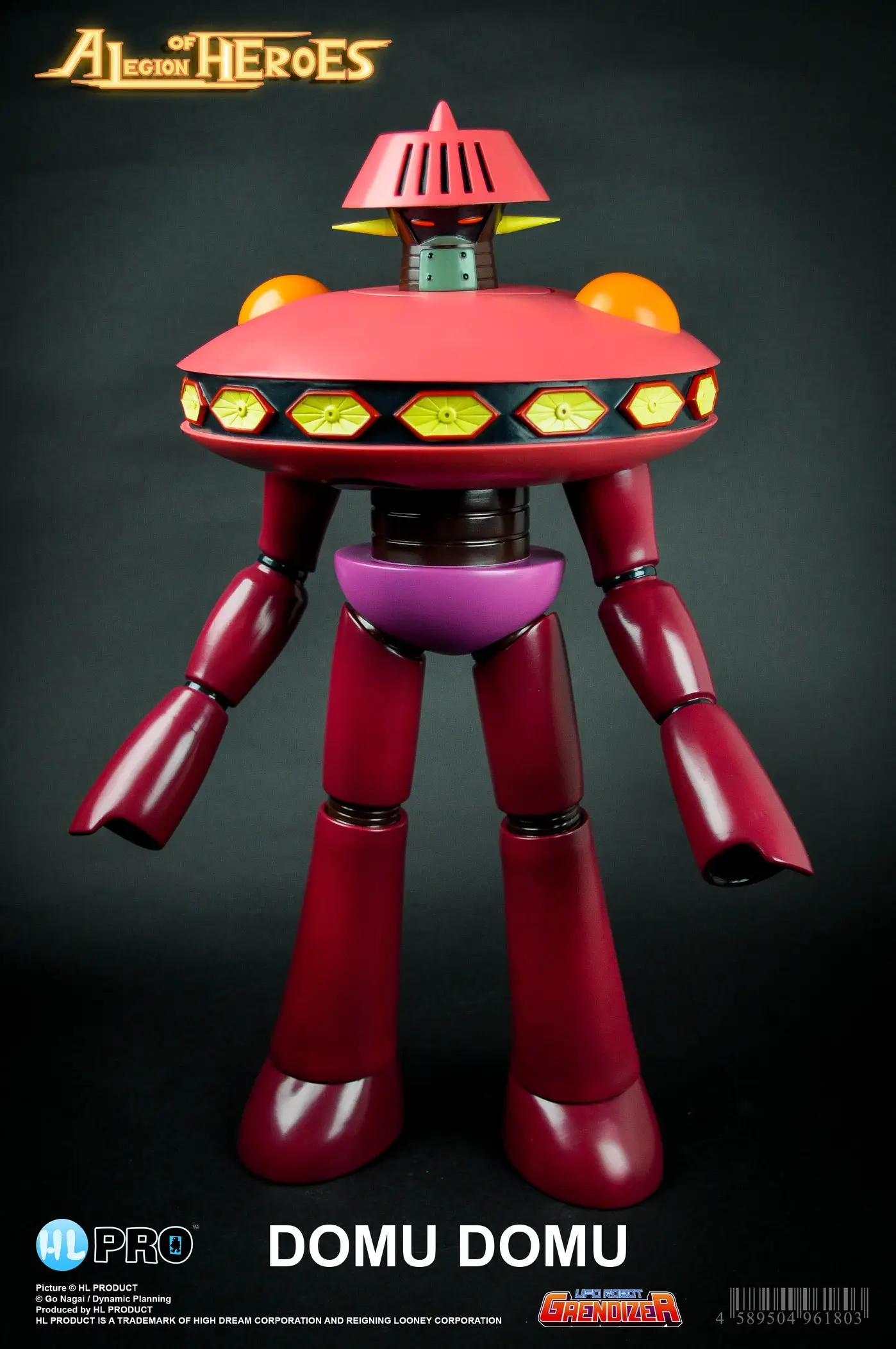 UFO Robot Grendizer β Saucer Beast Domu Domu (40cm Sofubi Series) By Art Storm
