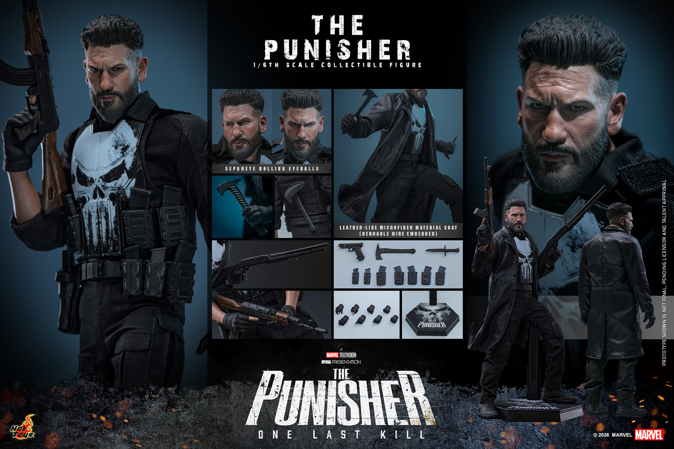 The Punisher Sixth Scale Figure - Hot Toys - Image 4