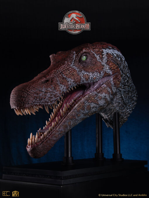 Jurassic Park 3: Spinosaurus Half-Scale Head Prop Reproduction - ECC - Image 15