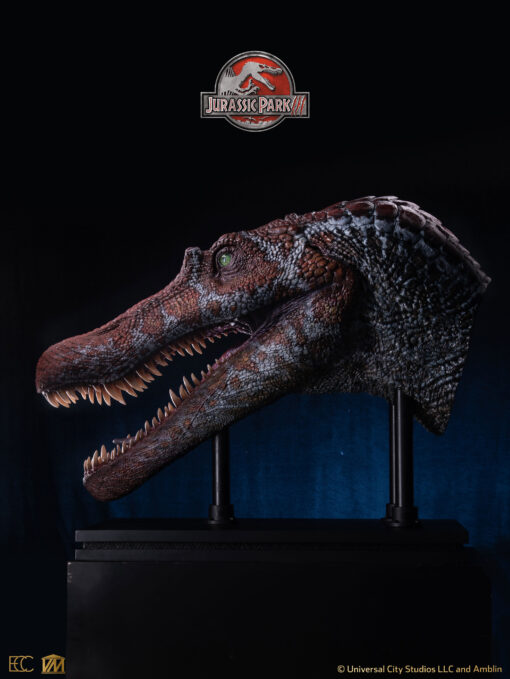 Jurassic Park 3: Spinosaurus Half-Scale Head Prop Reproduction - ECC - Image 14