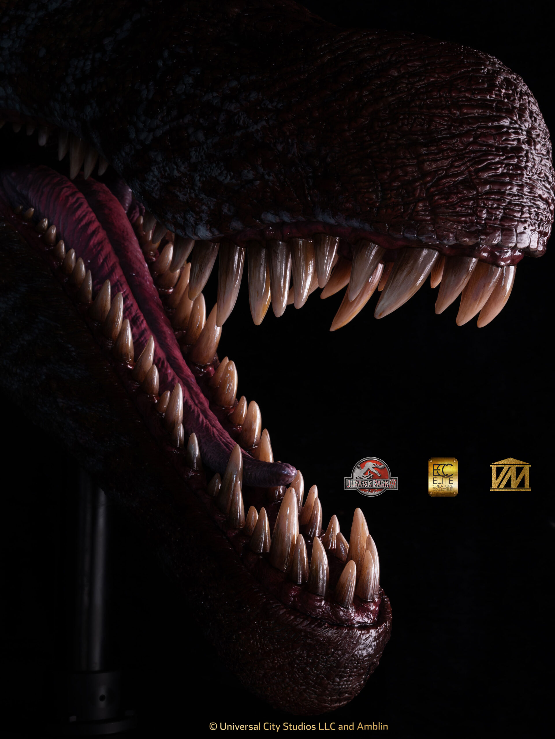 Jurassic Park 3: Spinosaurus Half-Scale Head Prop Reproduction - ECC - Image 9