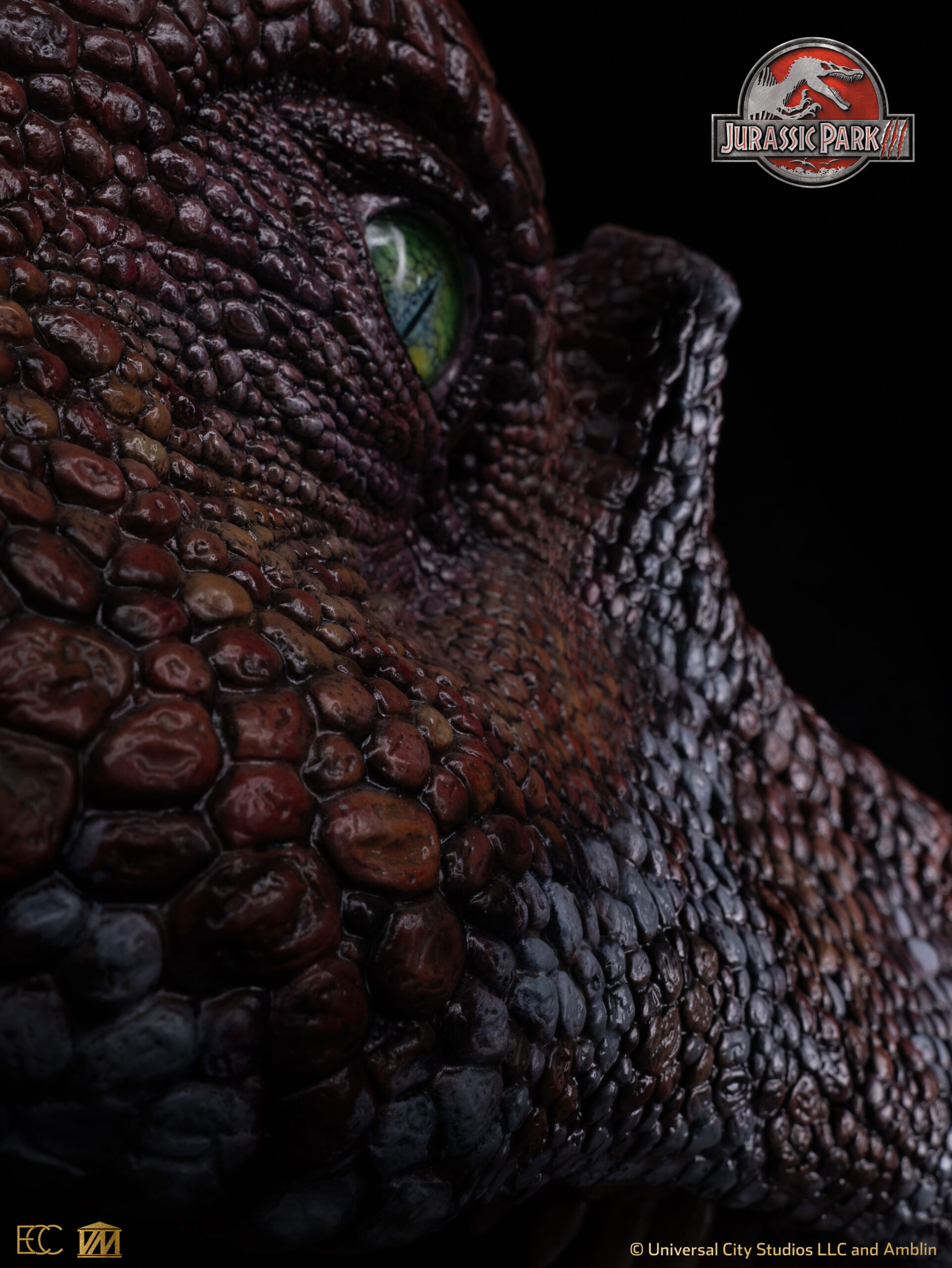 Jurassic Park 3: Spinosaurus Half-Scale Head Prop Reproduction - ECC - Image 11