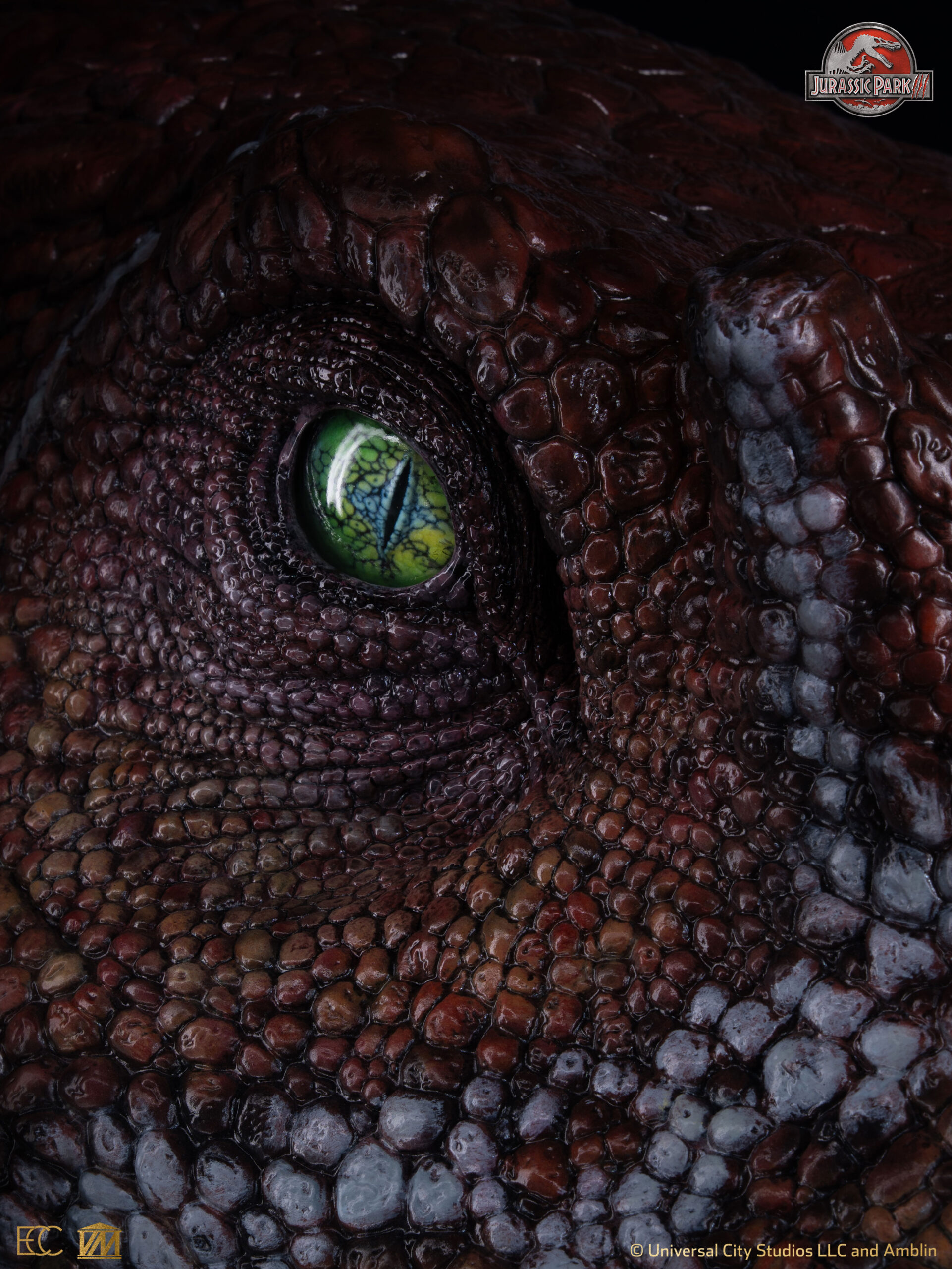 Jurassic Park 3: Spinosaurus Half-Scale Head Prop Reproduction - ECC - Image 12