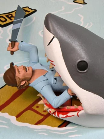 Jaws Toony Terrors Jaws & Quint Two-Pack - Neca