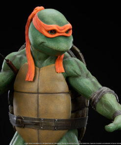 Alternative view of TMNT MICHELANGELO 1:2 SCALE STATUE DELUXE EDITION - PCS Collectibles