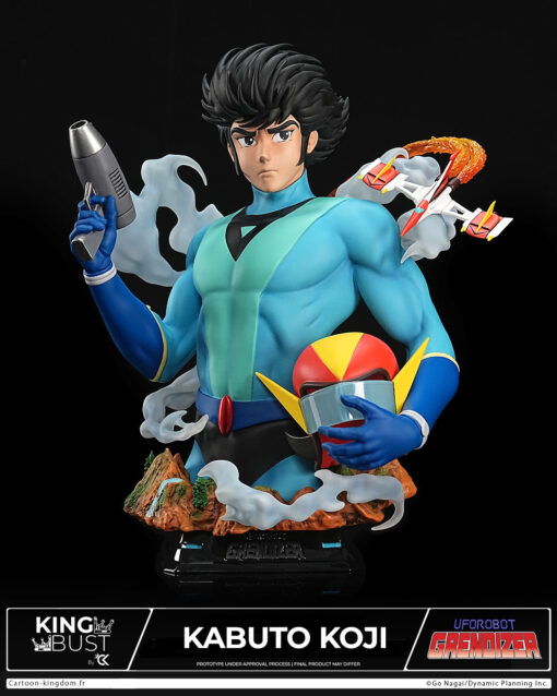 Kabuto Koji "King Bust" 1/4 Scale By Cartoon Kingdom "UFO ROBOT GRENDIZER"