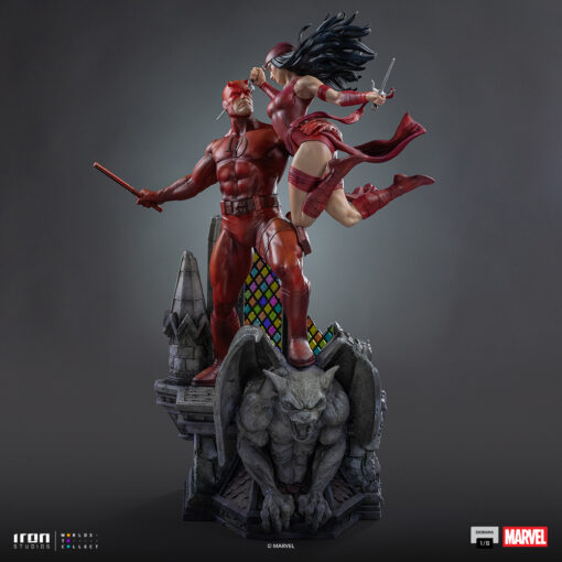 Daredevil and Elektra - Marvel Comics - Diorama 1/6 - Iron Studios - Image 10