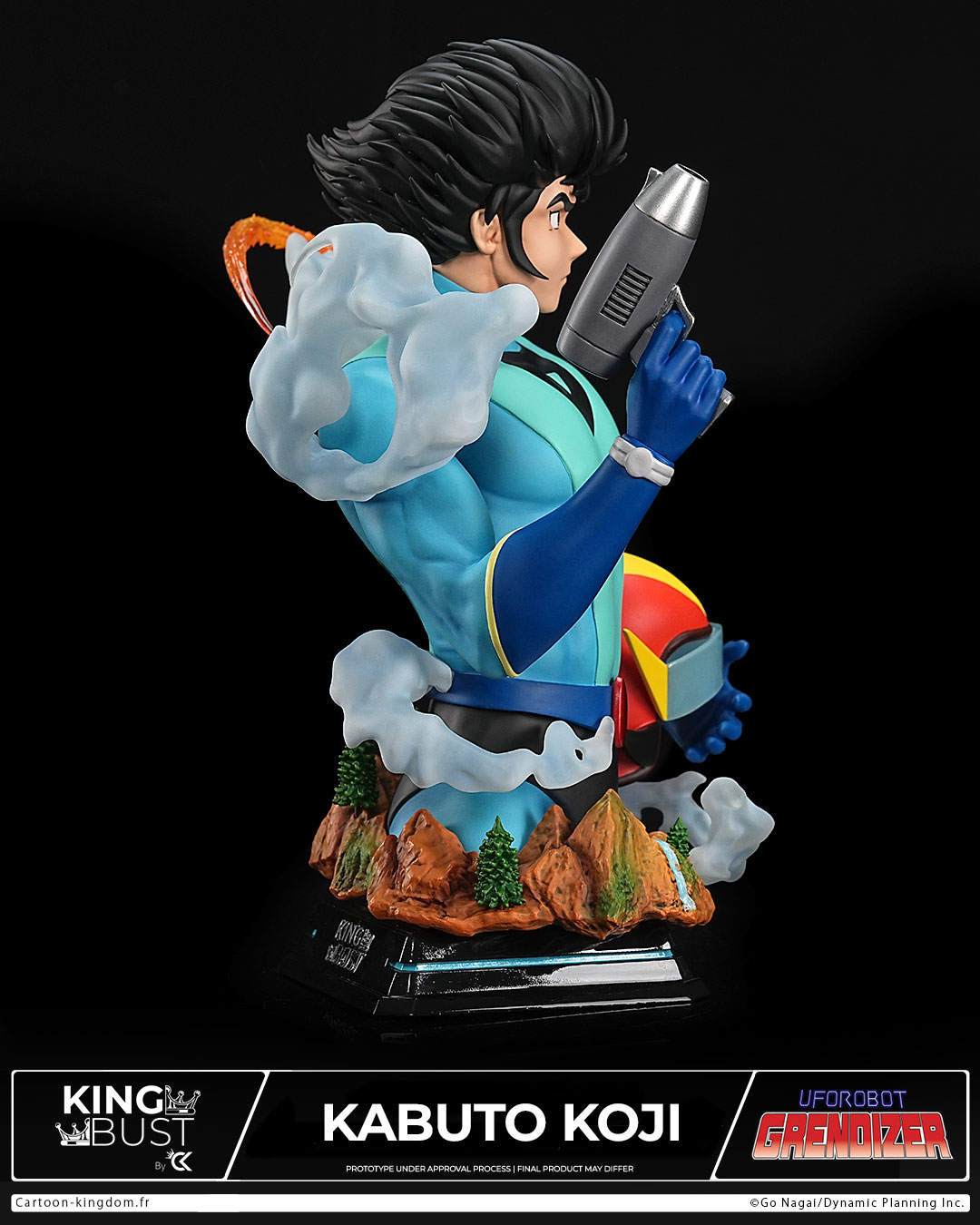 Kabuto Koji "King Bust" 1/4 Scale By Cartoon Kingdom "UFO ROBOT GRENDIZER" - Image 6