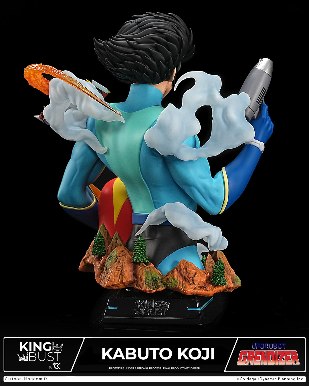 Kabuto Koji "King Bust" 1/4 Scale By Cartoon Kingdom "UFO ROBOT GRENDIZER" - Image 8