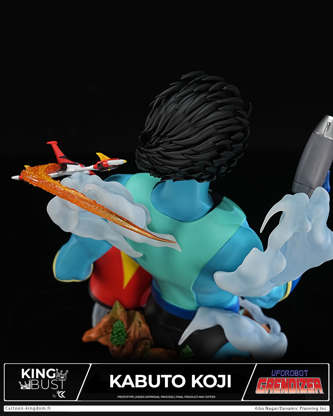 Kabuto Koji "King Bust" 1/4 Scale By Cartoon Kingdom "UFO ROBOT GRENDIZER" - Image 9