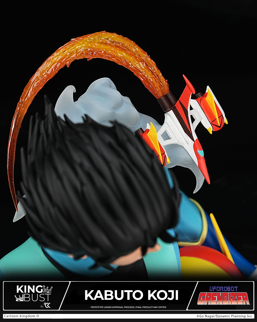 Kabuto Koji "King Bust" 1/4 Scale By Cartoon Kingdom "UFO ROBOT GRENDIZER" - Image 13
