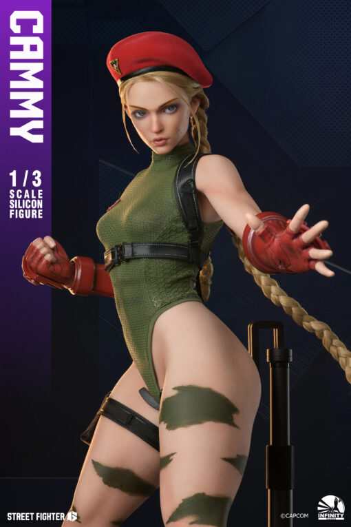 Infinity Studio: Street Fighter 6, Cammy 1/3 Scale Platinum Silicone Action Figure - Image 5
