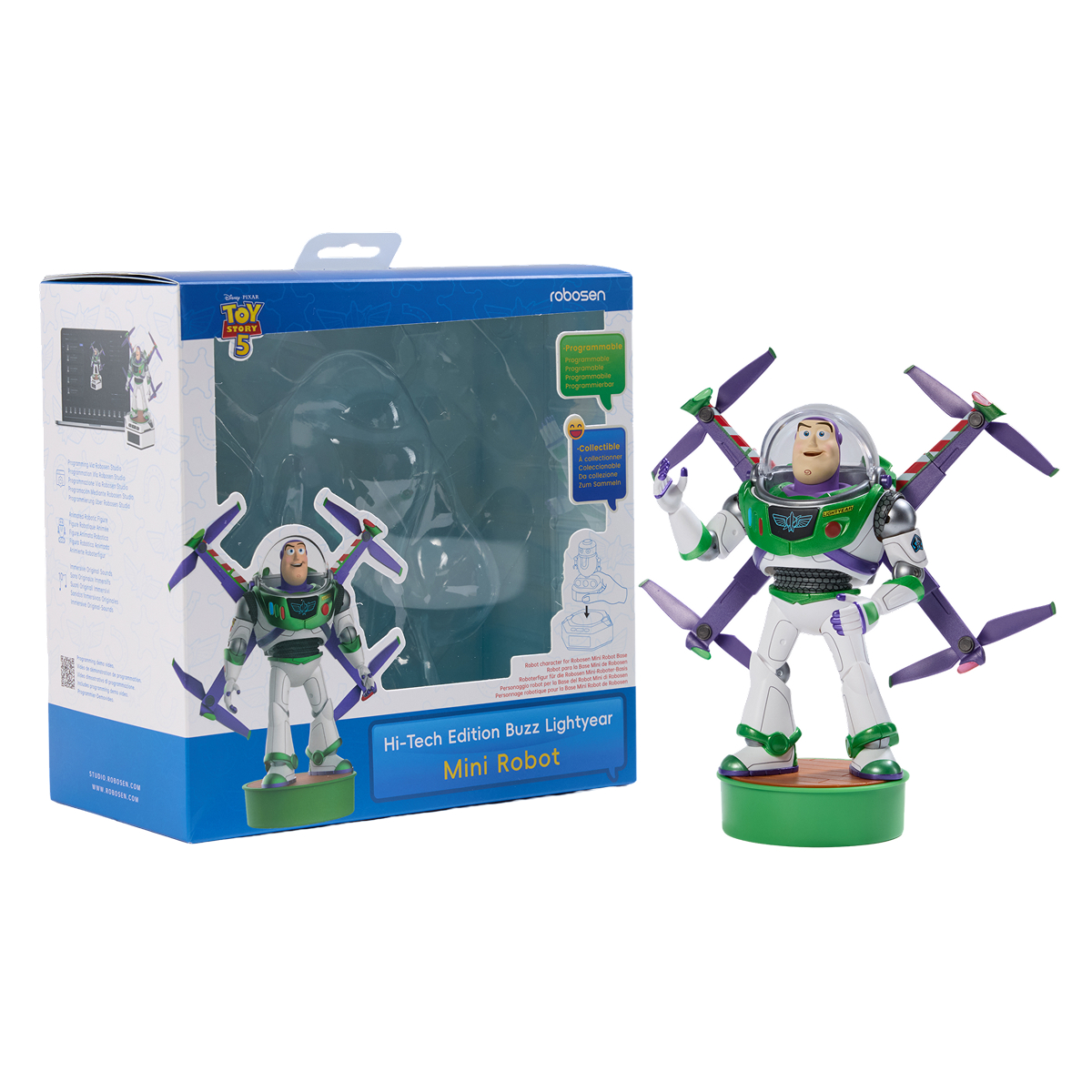 Robosen Mini Robot - Toy Story 5 Set - Hi-Tech Edition Buzz Lightyear & Woody - Image 31