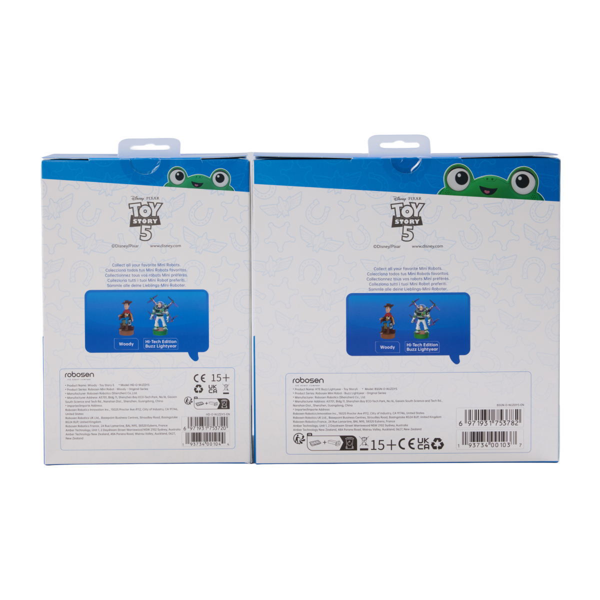 Robosen Mini Robot - Toy Story 5 Set - Hi-Tech Edition Buzz Lightyear & Woody - Image 33