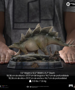Alternative view of Statue Stegossaurus - The Lost World - Icons - Iron Studios