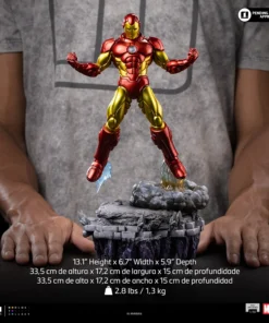 Alternative view of Iron Man Deluxe - Infinity Gauntlet Diorama - BDS Art Scale 1/10 - Iron Studios