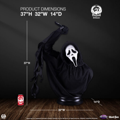 GHOST FACE LIFE SIZED BUST DELUXE EDITION - PCS Collectibles - Image 22