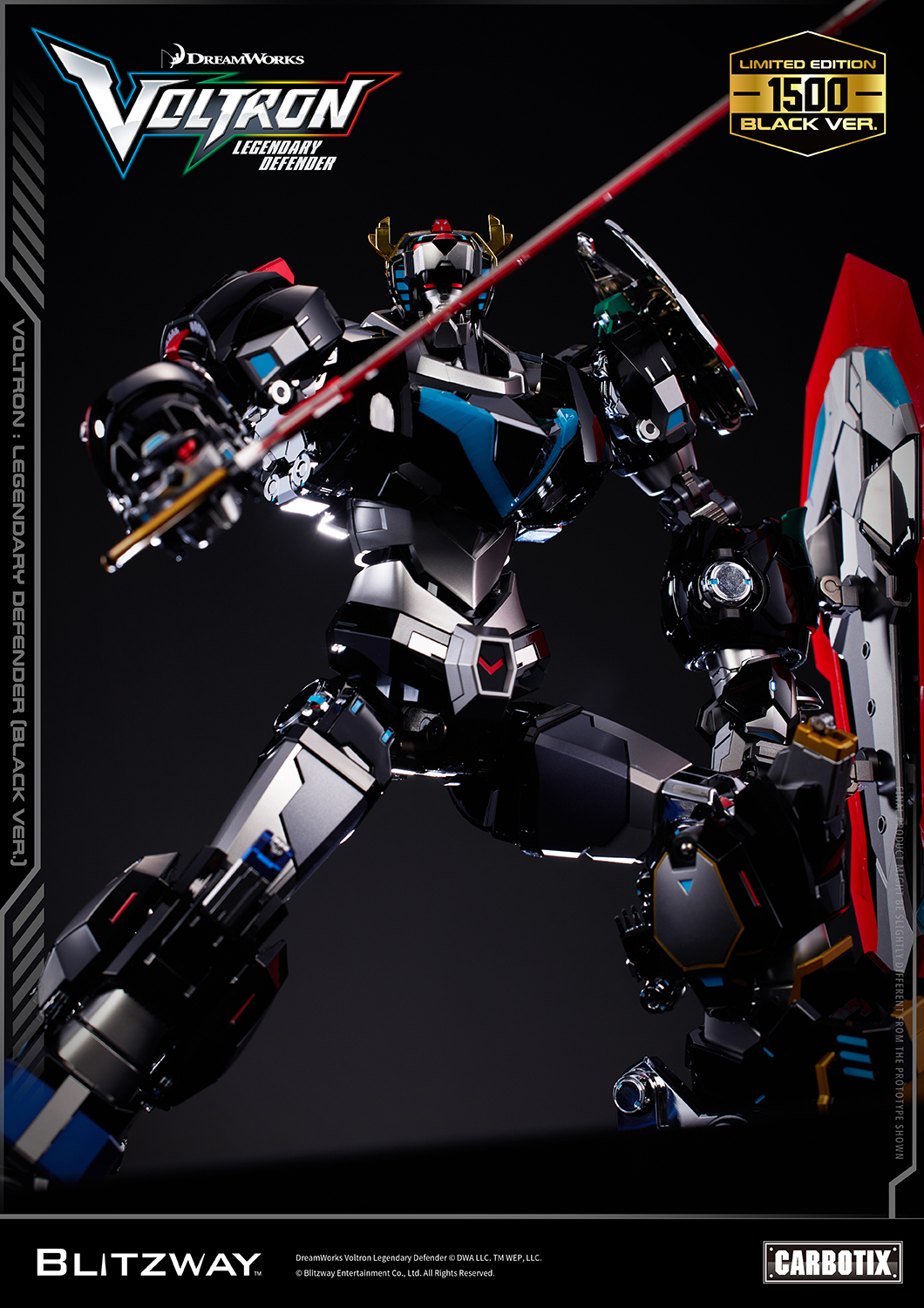 BLITZWAY Carbotix – Voltron: Legendary Defender (Black Ver.) Limited edition - Image 11