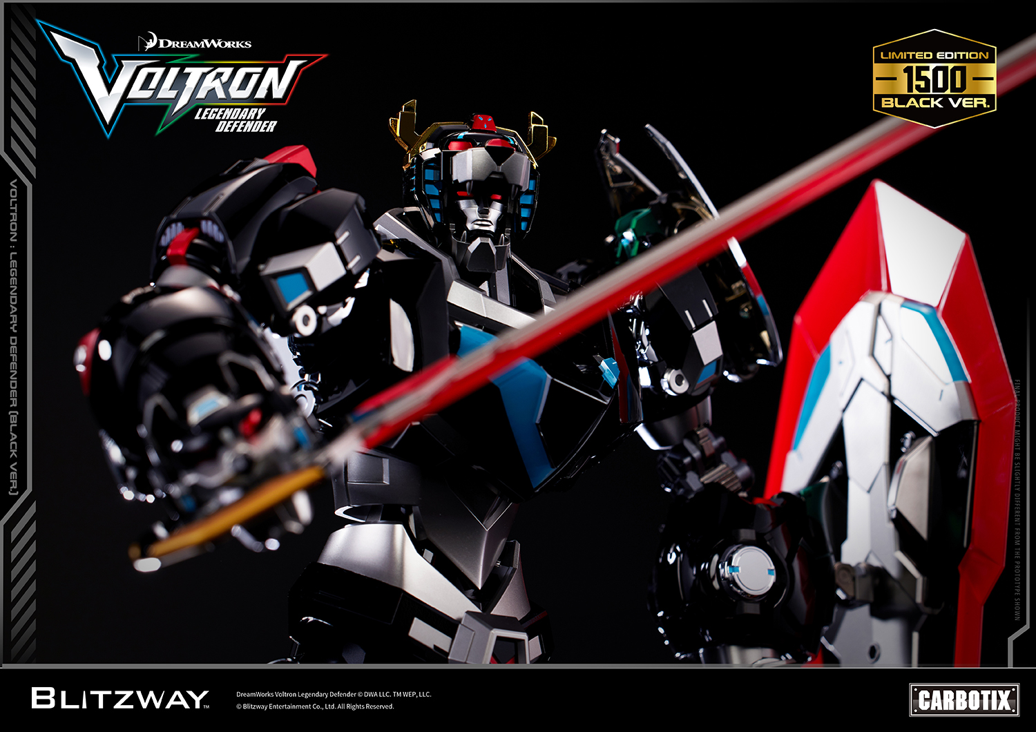 BLITZWAY Carbotix – Voltron: Legendary Defender (Black Ver.) Limited edition - Image 12
