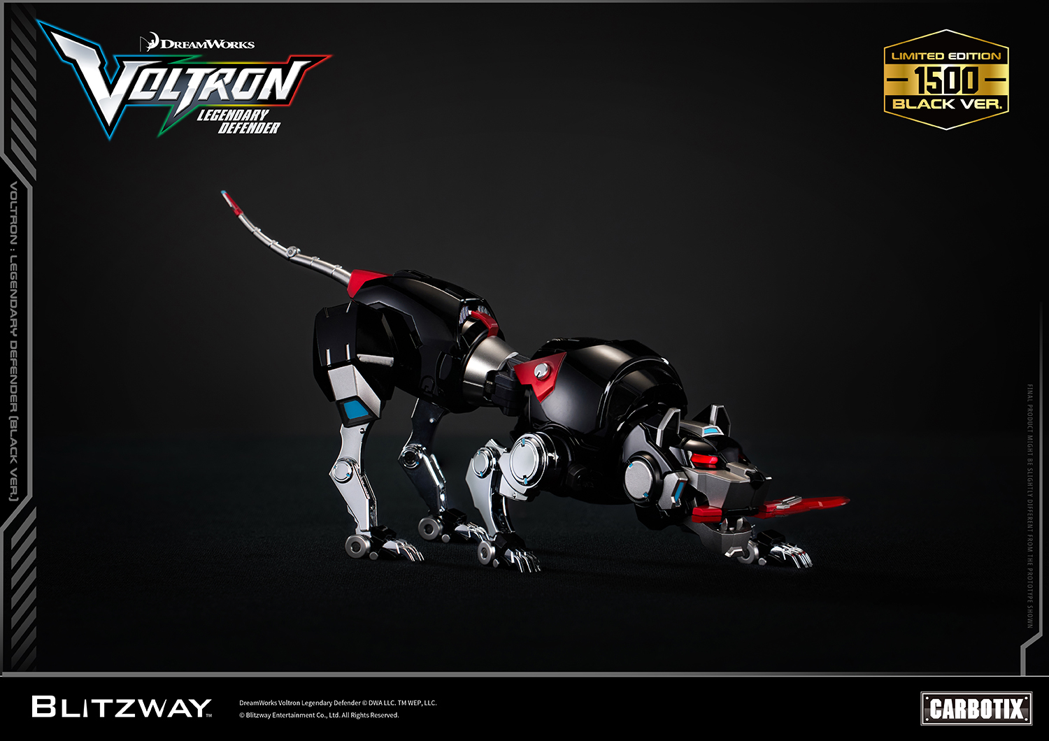 BLITZWAY Carbotix – Voltron: Legendary Defender (Black Ver.) Limited edition - Image 20