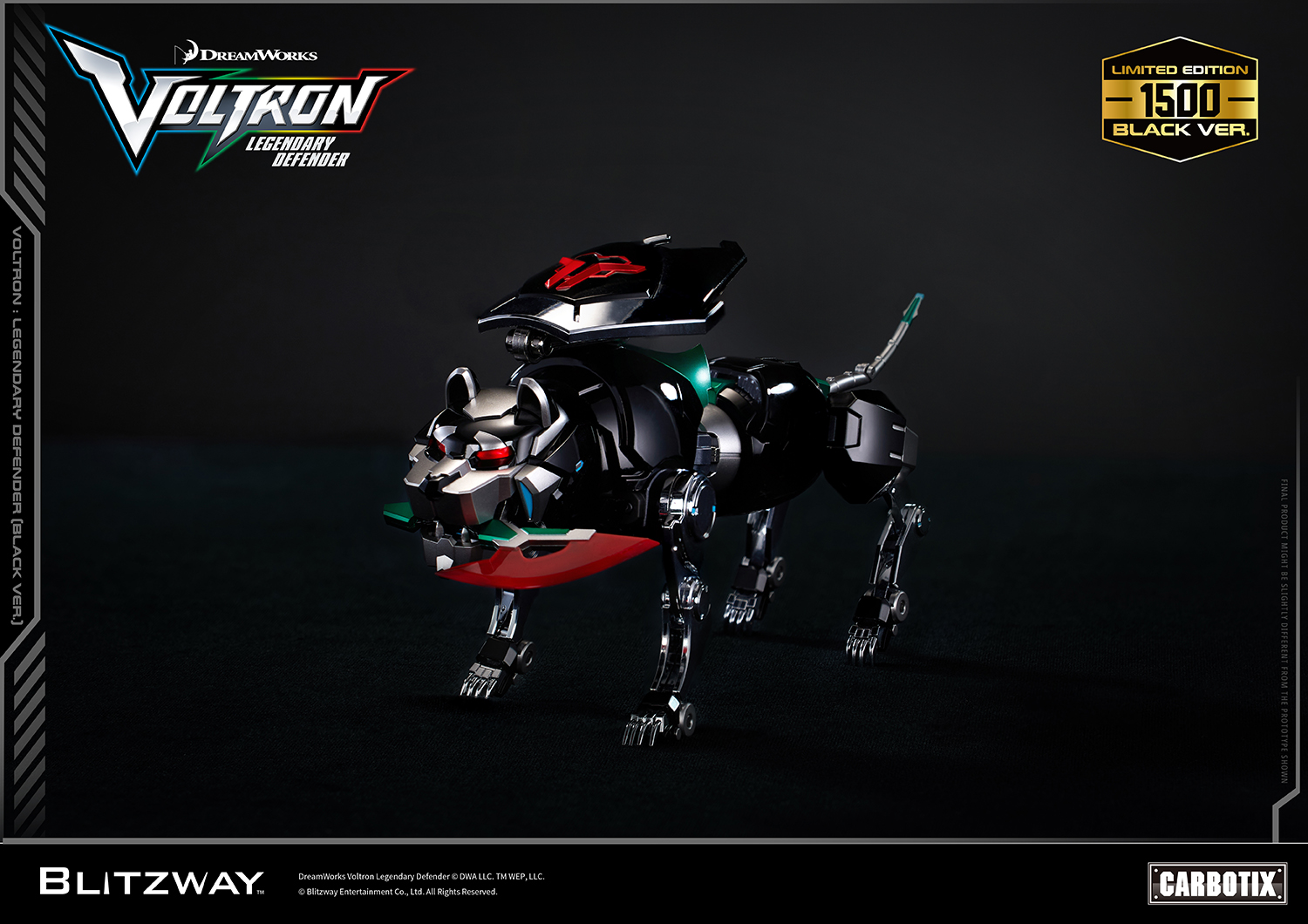 BLITZWAY Carbotix – Voltron: Legendary Defender (Black Ver.) Limited edition - Image 23