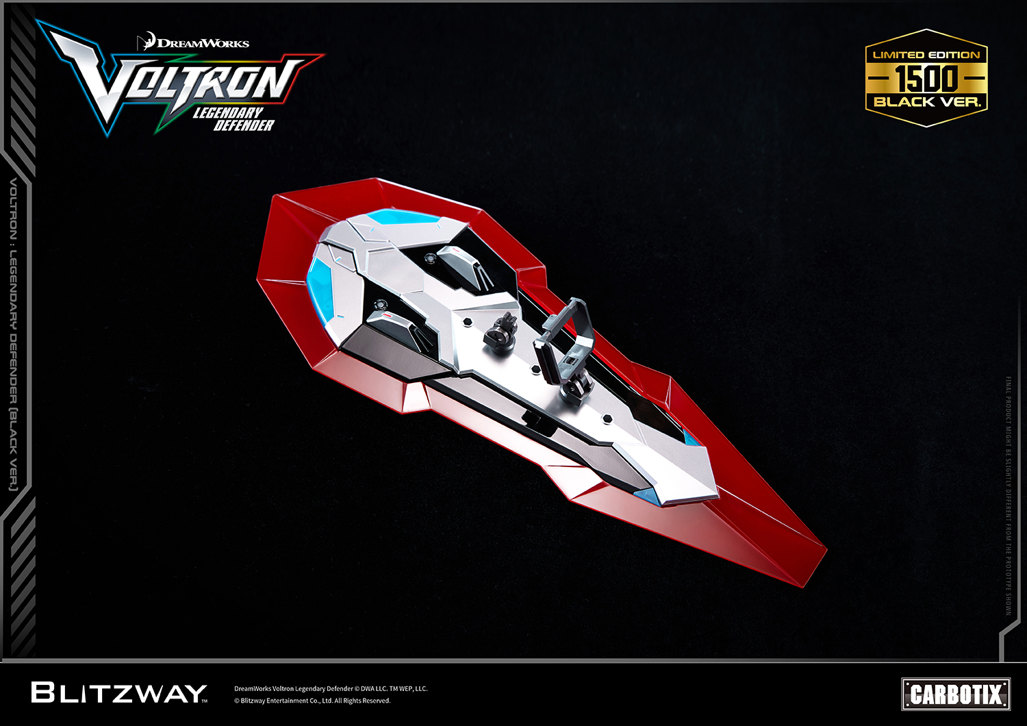 BLITZWAY Carbotix – Voltron: Legendary Defender (Black Ver.) Limited edition - Image 26