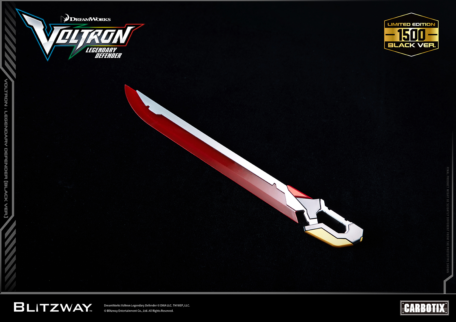 BLITZWAY Carbotix – Voltron: Legendary Defender (Black Ver.) Limited edition - Image 27