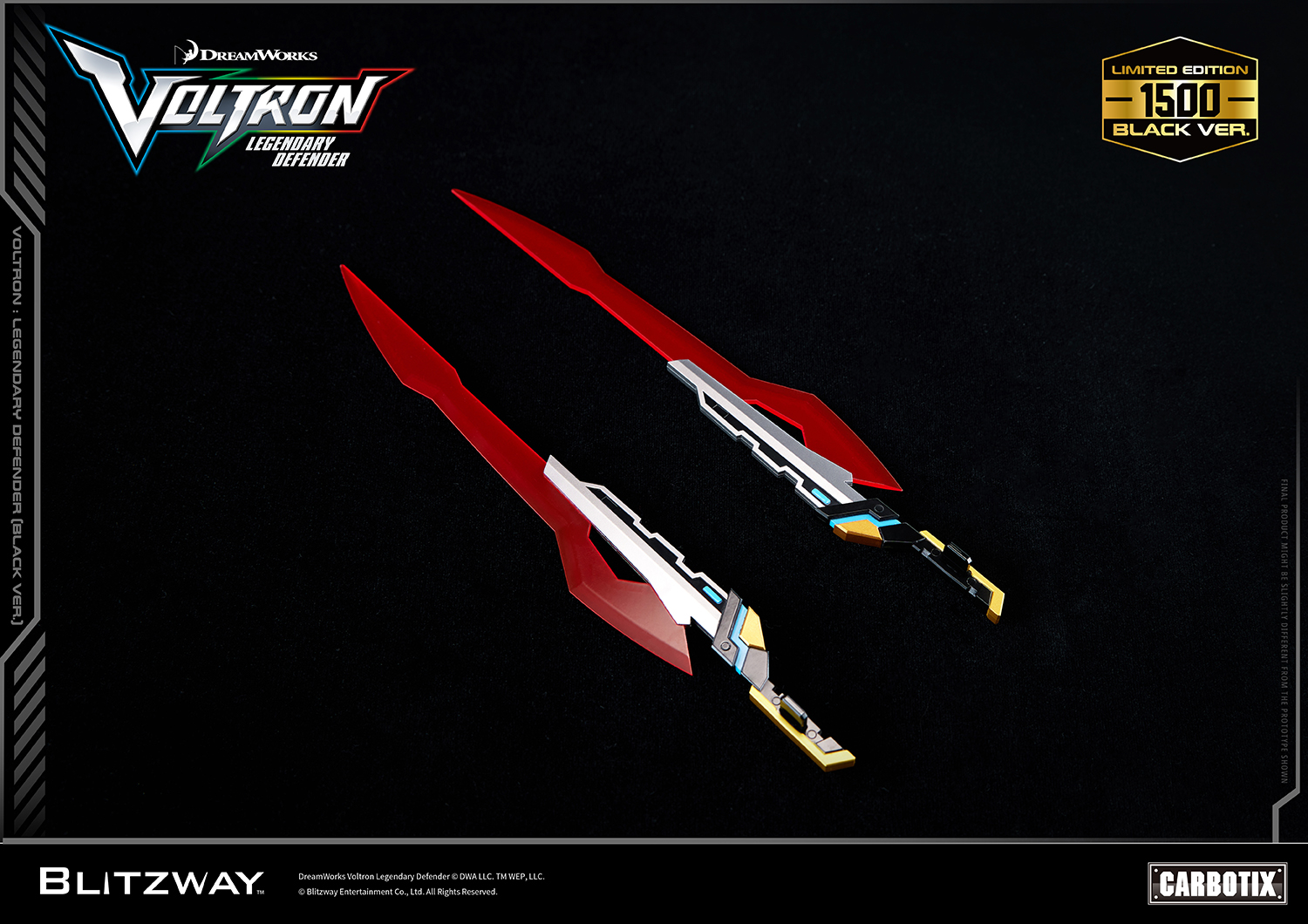 BLITZWAY Carbotix – Voltron: Legendary Defender (Black Ver.) Limited edition - Image 28