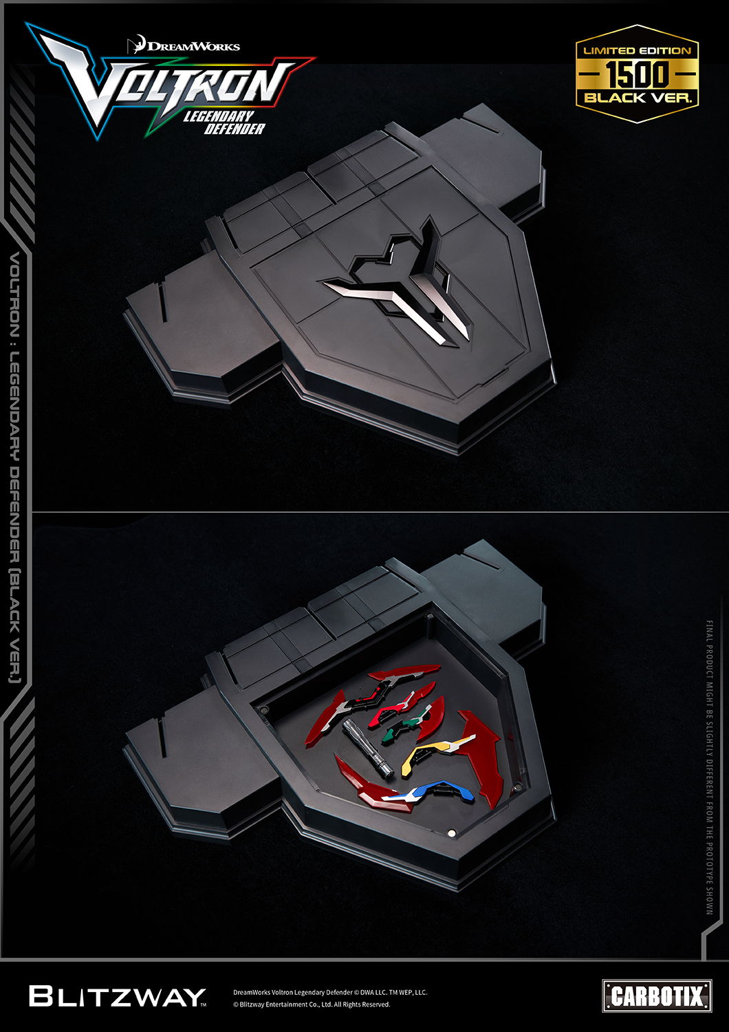 BLITZWAY Carbotix – Voltron: Legendary Defender (Black Ver.) Limited edition - Image 29