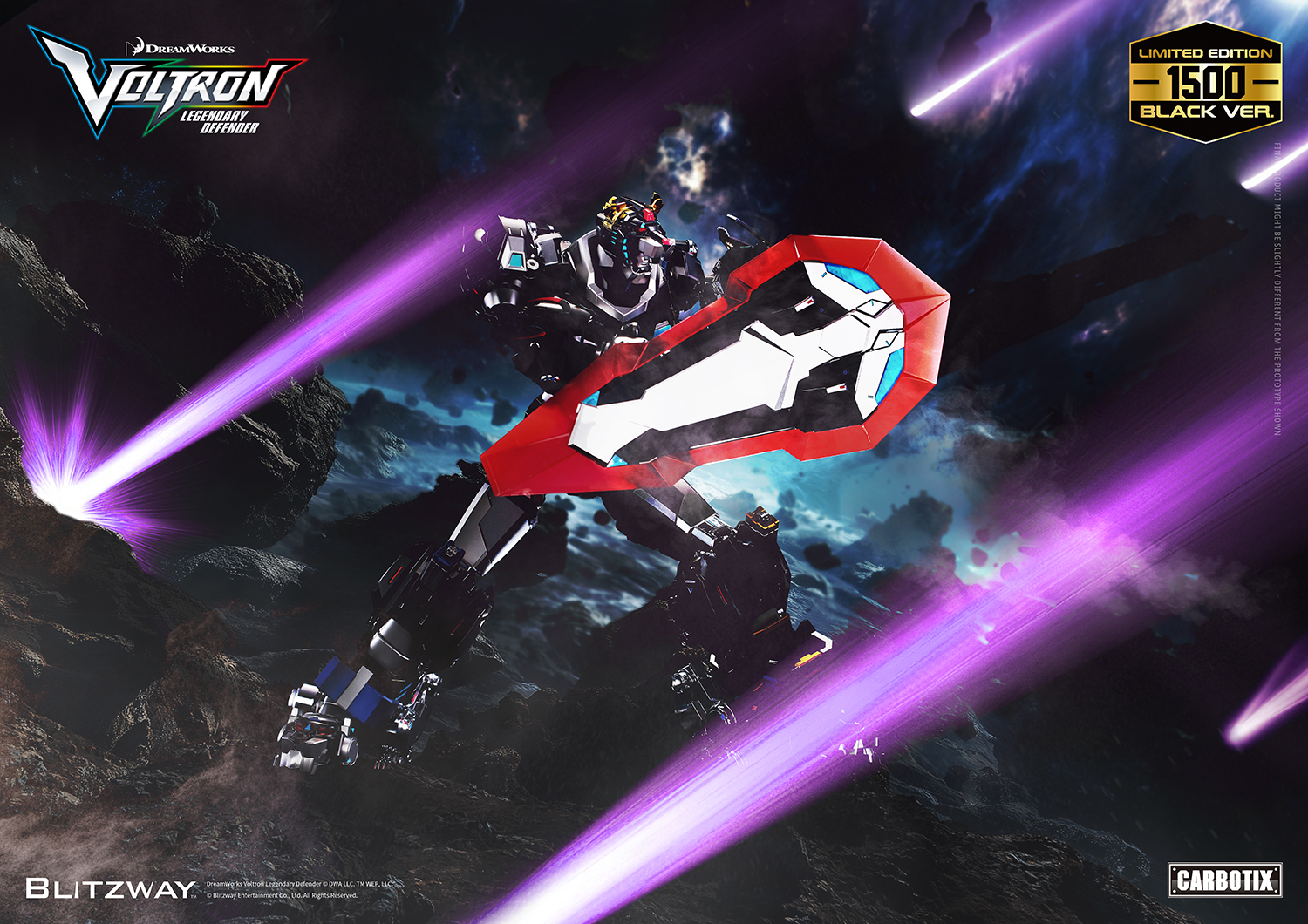 BLITZWAY Carbotix – Voltron: Legendary Defender (Black Ver.) Limited edition - Image 4