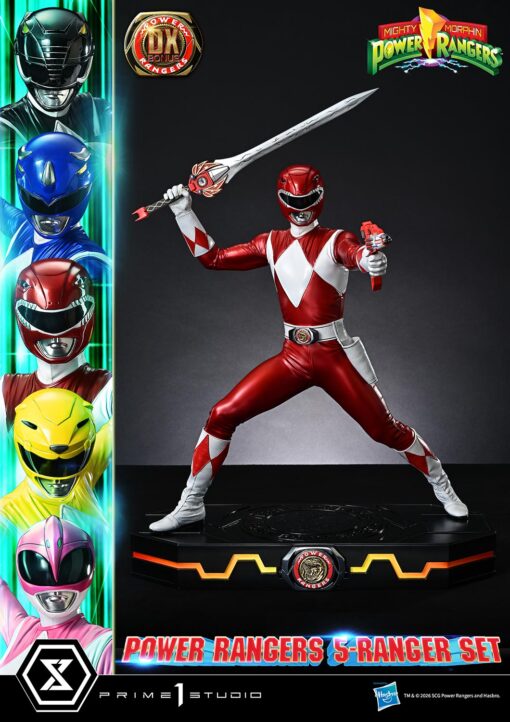 Premium Masterline Mighty Morphin Power Rangers Power Rangers 5 – Ranger set Deluxe Bonus Version - Prime1Studio - Image 26