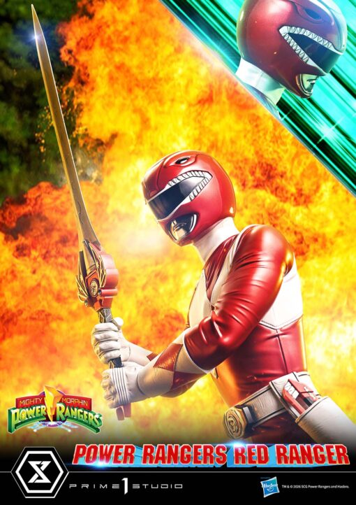 Premium Masterline Mighty Morphin Power Rangers Red Ranger - Prime1Studio - Image 15
