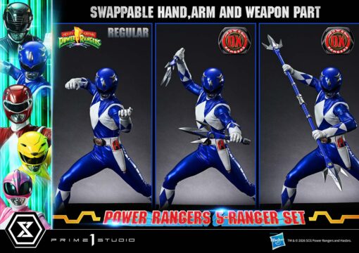Premium Masterline Mighty Morphin Power Rangers Power Rangers 5 – Ranger set Deluxe Bonus Version - Prime1Studio - Image 20