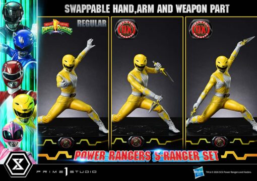 Premium Masterline Mighty Morphin Power Rangers Power Rangers 5 – Ranger set Deluxe Bonus Version - Prime1Studio - Image 14